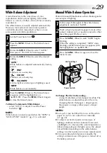 Предварительный просмотр 29 страницы JVC GR-AXM226 Instructions Manual