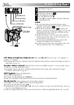 Предварительный просмотр 30 страницы JVC GR-AXM226 Instructions Manual