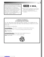 Preview for 3 page of JVC GR-AXM23 Instructions Manual