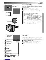 Preview for 25 page of JVC GR-AXM23 Instructions Manual