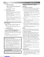 Preview for 50 page of JVC GR-AXM23 Instructions Manual