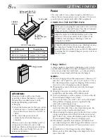 Preview for 8 page of JVC GR-AXM237UM Instructions Manual