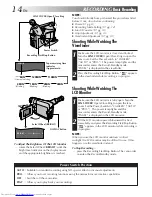 Preview for 14 page of JVC GR-AXM237UM Instructions Manual