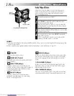 Preview for 18 page of JVC GR-AXM237UM Instructions Manual