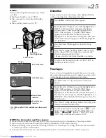 Preview for 25 page of JVC GR-AXM237UM Instructions Manual