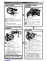 Предварительный просмотр 5 страницы JVC GR-AXM25 Instructions Manual