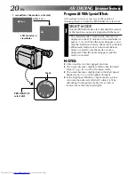 Предварительный просмотр 20 страницы JVC GR-AXM25 Instructions Manual