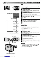 Предварительный просмотр 26 страницы JVC GR-AXM25 Instructions Manual