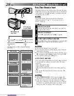 Предварительный просмотр 28 страницы JVC GR-AXM25 Instructions Manual