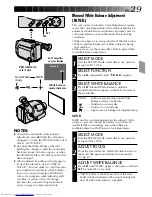 Предварительный просмотр 29 страницы JVC GR-AXM25 Instructions Manual