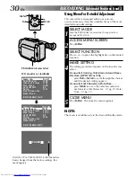 Предварительный просмотр 30 страницы JVC GR-AXM25 Instructions Manual