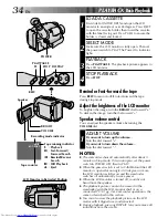 Предварительный просмотр 34 страницы JVC GR-AXM25 Instructions Manual