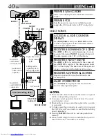 Предварительный просмотр 40 страницы JVC GR-AXM25 Instructions Manual