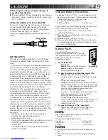 Предварительный просмотр 49 страницы JVC GR-AXM25 Instructions Manual