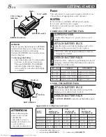 Preview for 8 page of JVC GR-AXM270 Instructions Manual