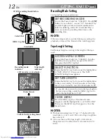 Preview for 12 page of JVC GR-AXM300 Instructions Manual