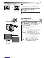 Preview for 27 page of JVC GR-AXM300 Instructions Manual