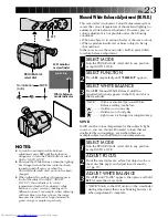 Preview for 22 page of JVC GR-AXM307EG Instruction Manual