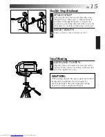 Preview for 15 page of JVC GR-AXM33EG Instructions Manual