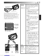 Preview for 43 page of JVC GR-AXM33EG Instructions Manual