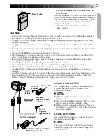 Preview for 9 page of JVC GR-AXM40 Instructions Manual