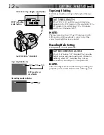 Preview for 12 page of JVC GR-AXM40 Instructions Manual