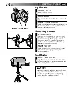 Preview for 14 page of JVC GR-AXM40 Instructions Manual