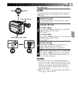 Preview for 23 page of JVC GR-AXM40 Instructions Manual