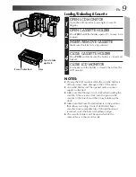 Предварительный просмотр 9 страницы JVC GR-AXM43 Instruction Manual