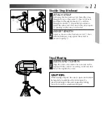 Предварительный просмотр 11 страницы JVC GR-AXM43 Instruction Manual