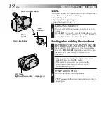 Предварительный просмотр 12 страницы JVC GR-AXM43 Instruction Manual