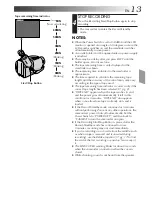 Предварительный просмотр 13 страницы JVC GR-AXM43 Instruction Manual