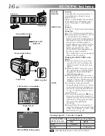 Предварительный просмотр 16 страницы JVC GR-AXM43 Instruction Manual