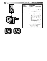 Предварительный просмотр 18 страницы JVC GR-AXM43 Instruction Manual