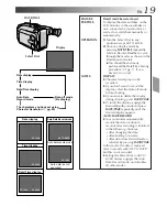 Предварительный просмотр 19 страницы JVC GR-AXM43 Instruction Manual