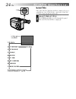 Предварительный просмотр 24 страницы JVC GR-AXM43 Instruction Manual