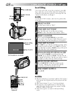 Предварительный просмотр 48 страницы JVC GR-AXM43 Instruction Manual