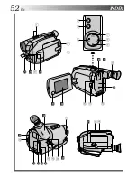 Предварительный просмотр 52 страницы JVC GR-AXM43 Instruction Manual