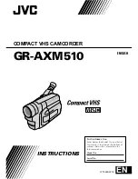 Preview for 1 page of JVC GR-AXM510 Instructions Manual