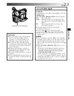 Preview for 23 page of JVC GR-AXM510 Instructions Manual