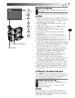 Предварительный просмотр 17 страницы JVC GR-AXM511 Instructions Manual