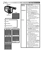 Предварительный просмотр 24 страницы JVC GR-AXM700 Instructions Manual