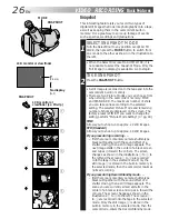 Предварительный просмотр 26 страницы JVC GR-AXM700 Instructions Manual