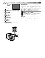 Предварительный просмотр 32 страницы JVC GR-AXM700 Instructions Manual