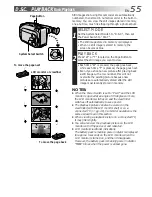 Предварительный просмотр 55 страницы JVC GR-AXM700 Instructions Manual