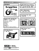 Preview for 5 page of JVC GR-AXM710 Instructions Manual