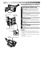 Предварительный просмотр 20 страницы JVC GR-AXM710 Instructions Manual