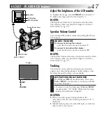 Предварительный просмотр 47 страницы JVC GR-AXM710 Instructions Manual