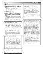 Preview for 76 page of JVC GR-AXM710 Instructions Manual