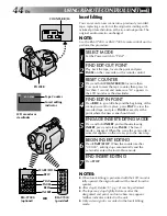 Предварительный просмотр 44 страницы JVC GR-AXM88UM Instruction Manual